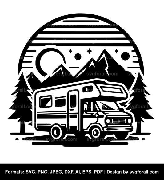 Camper SVG PNG