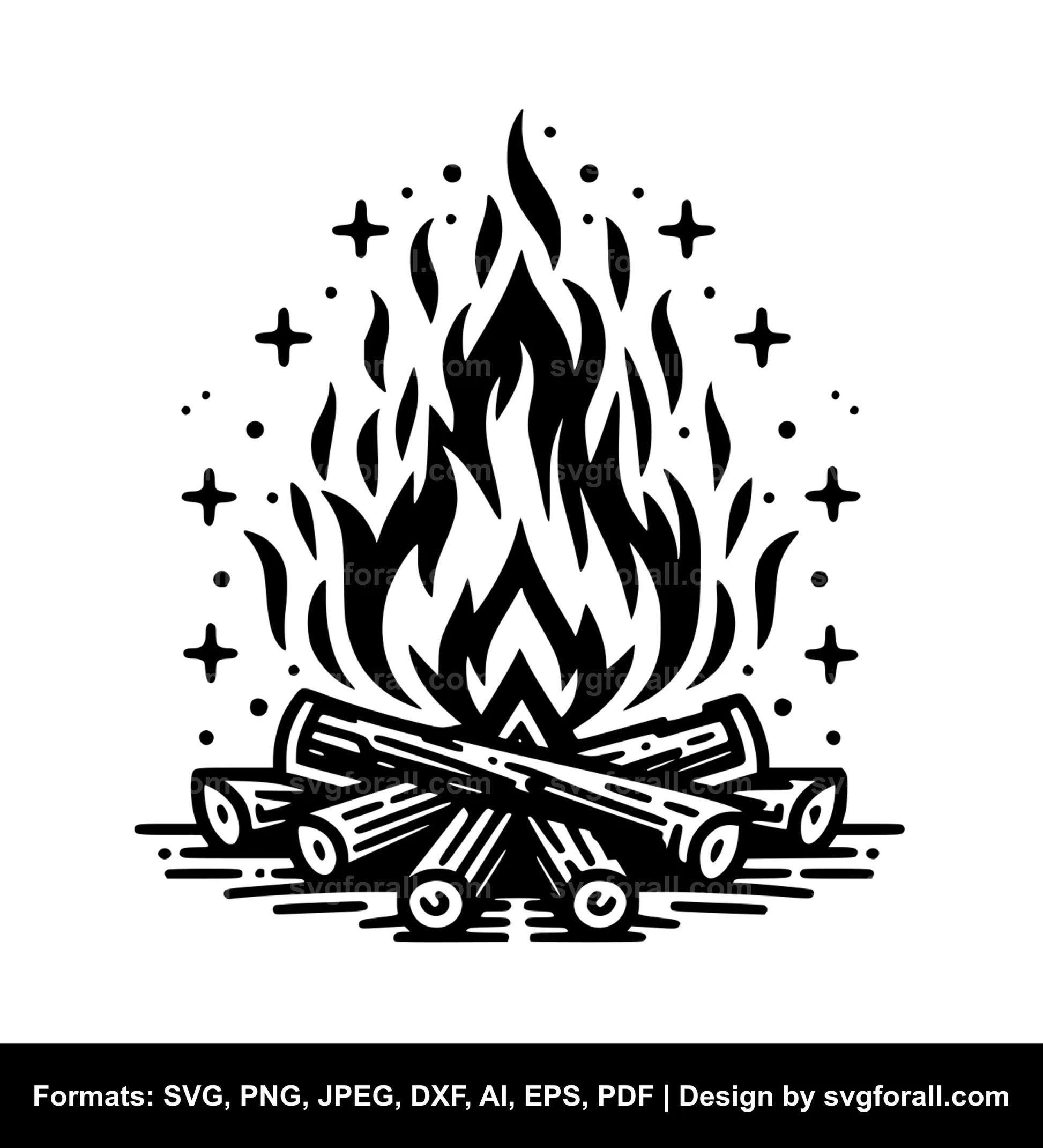 Campfire SVG