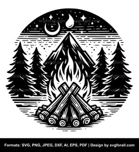 Campfire SVG