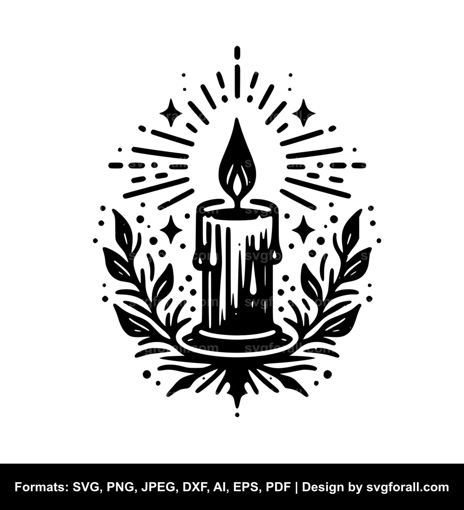 Candle Vector SVG