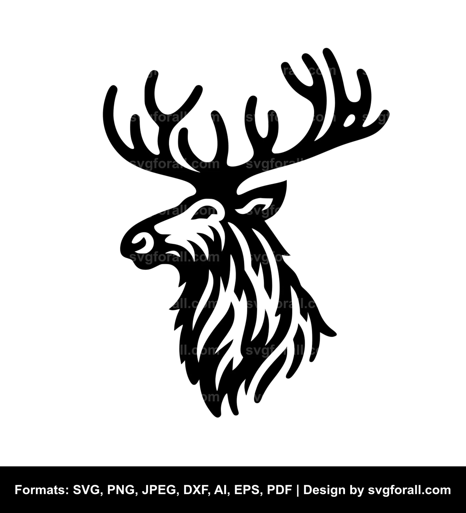 Caribou Cricut SVG