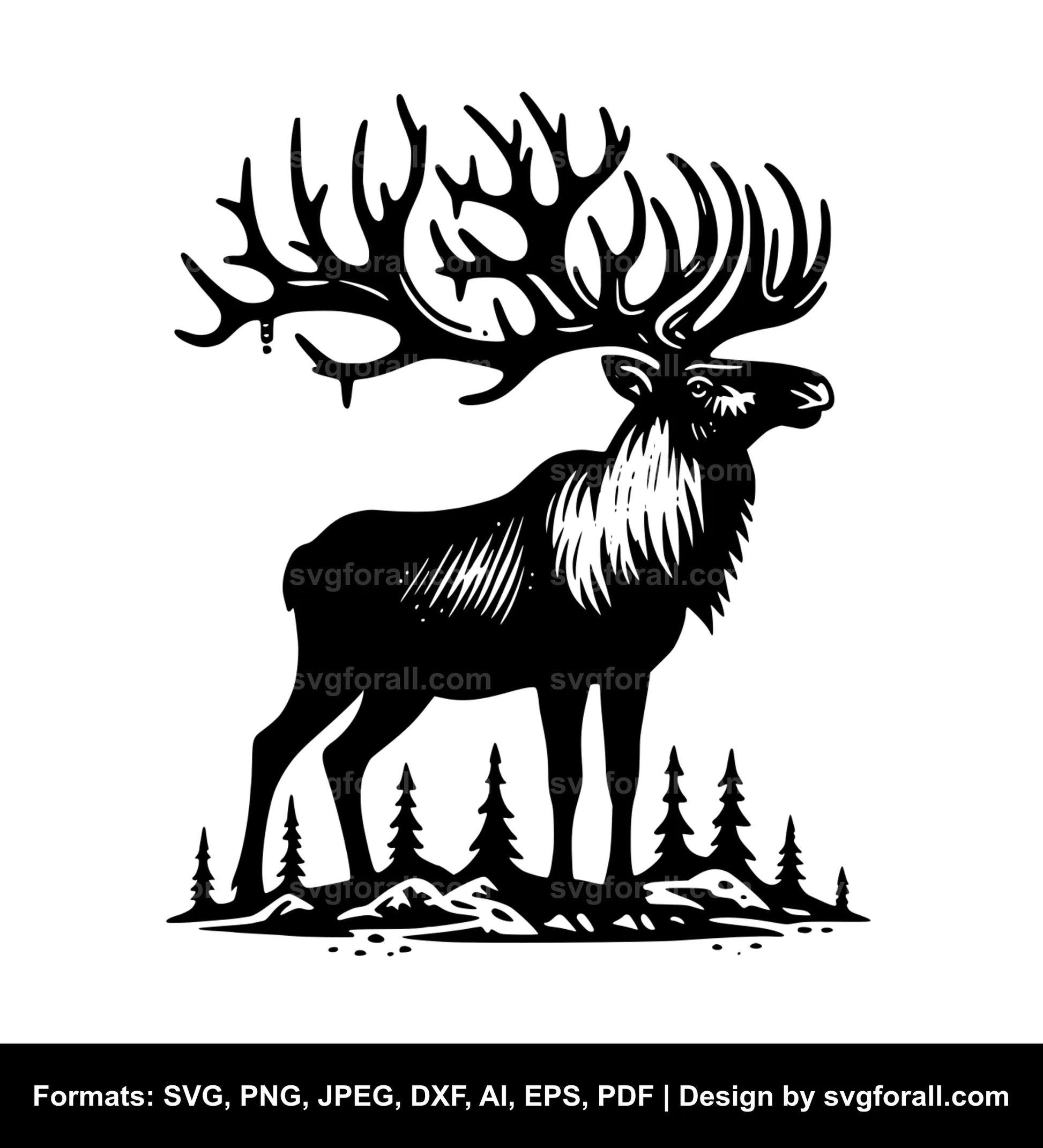 Caribou Vector SVG