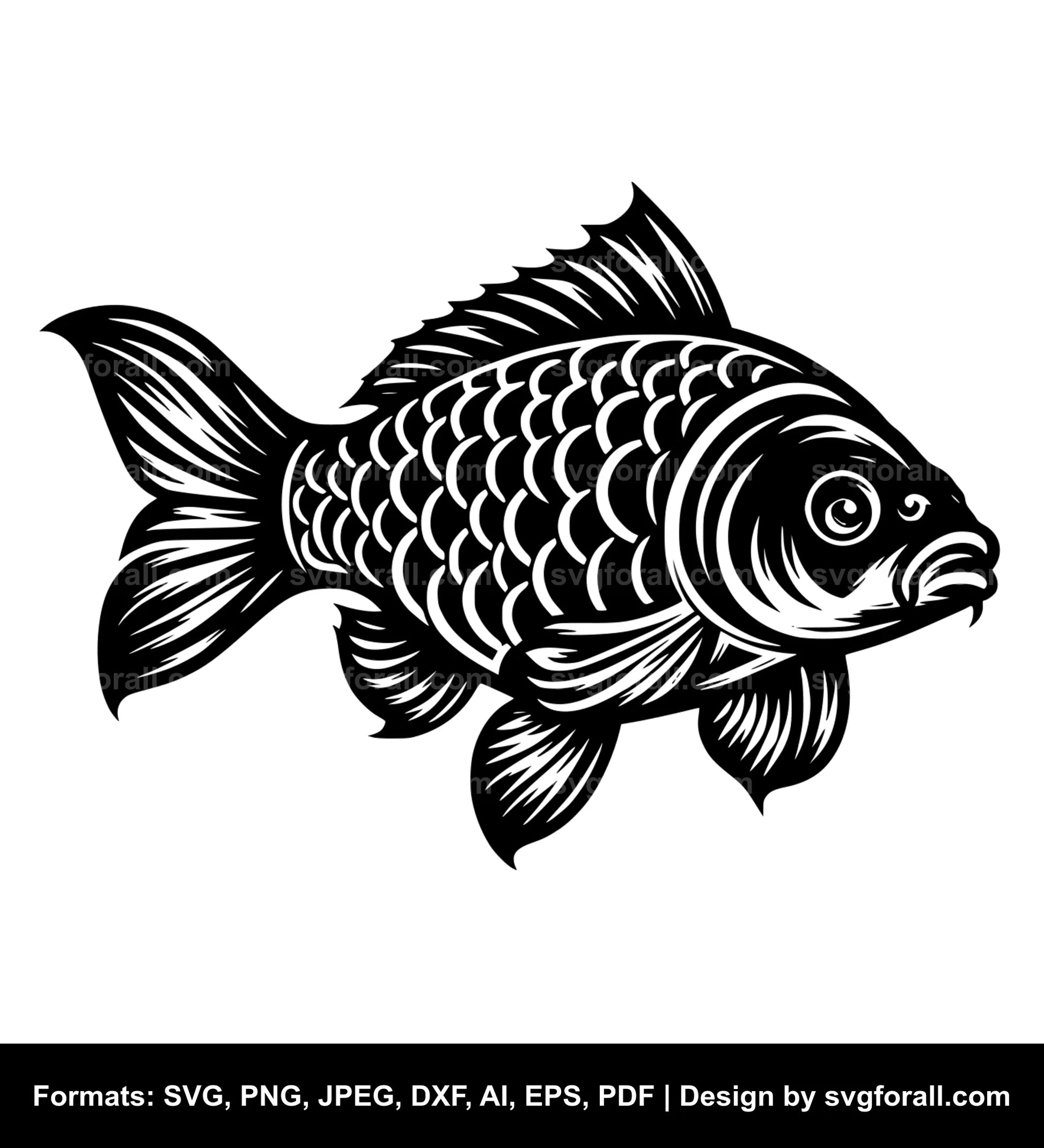 Carp Vector SVG