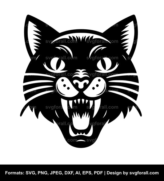 Cat Fang SVG