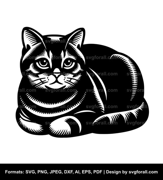 Cat Loaf SVG