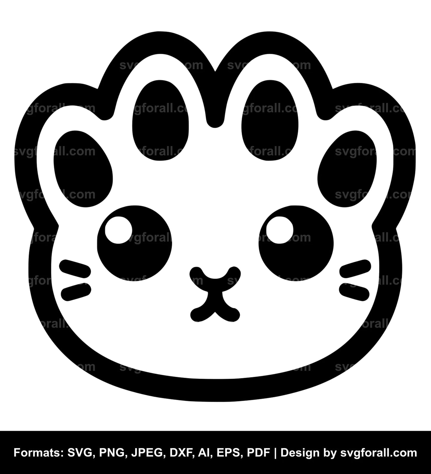 Cat Paw SVG