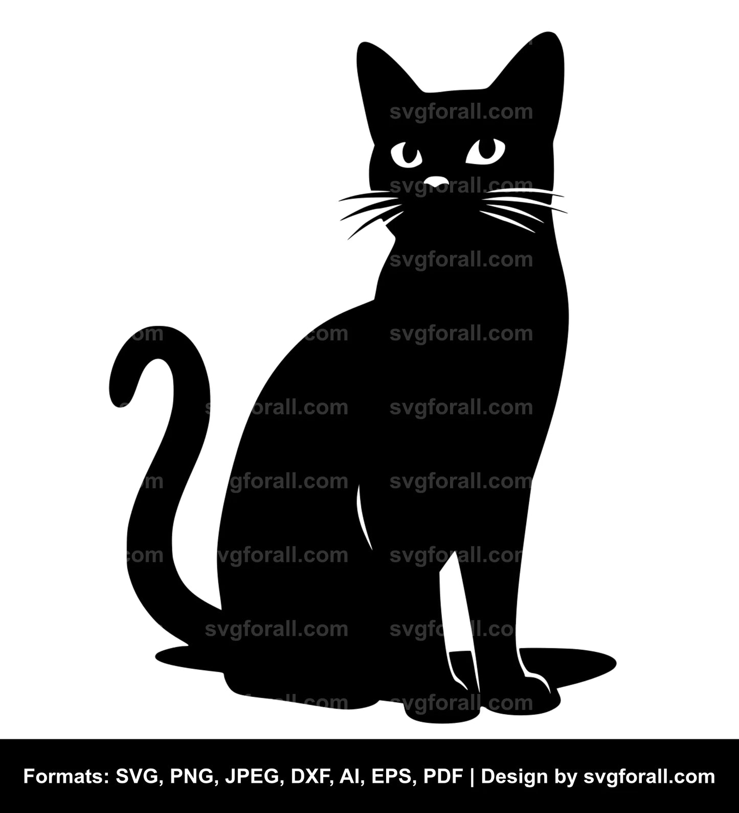 Cat SVG - Commercial Use