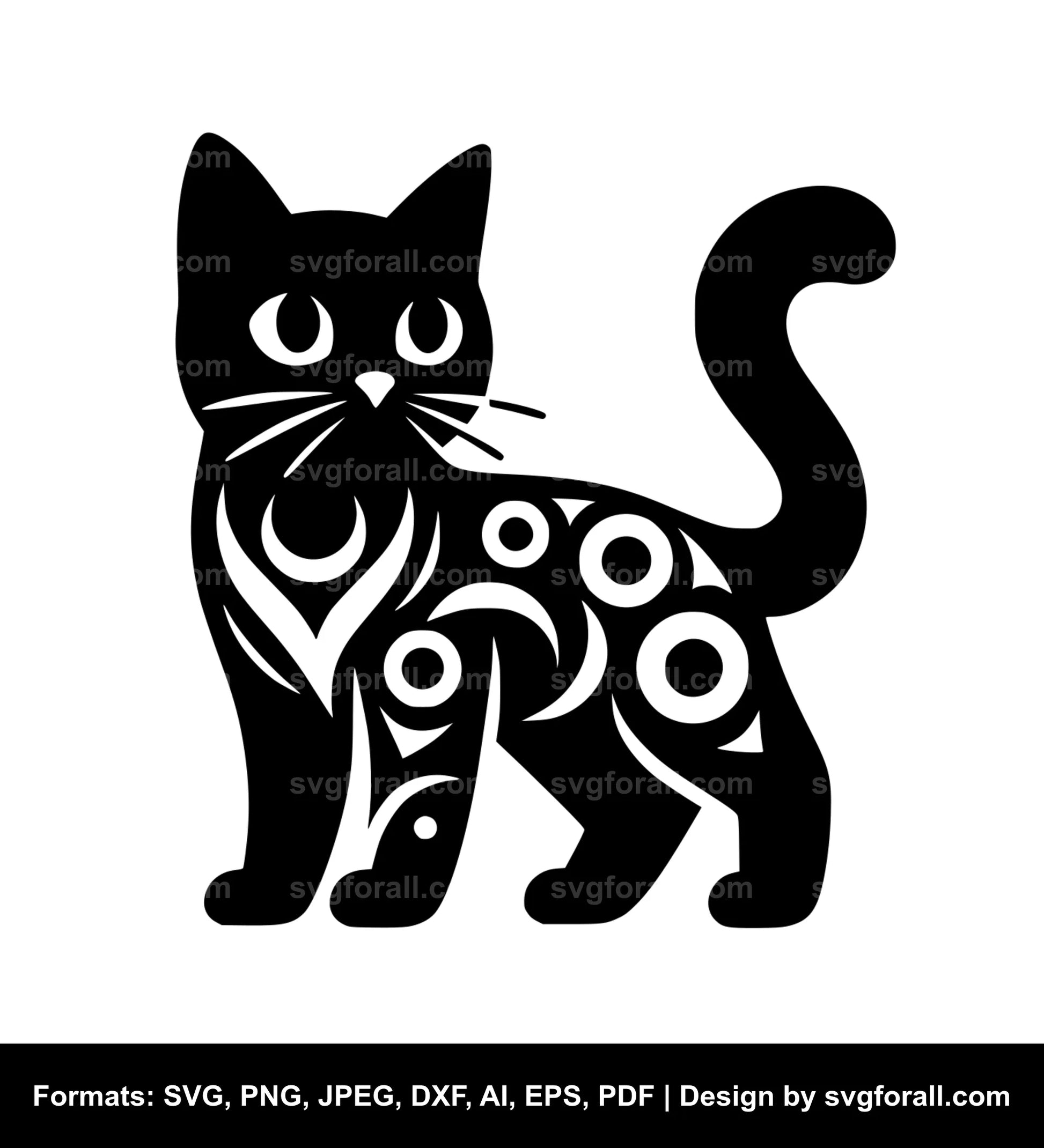 Cat SVG Commercial Use Included