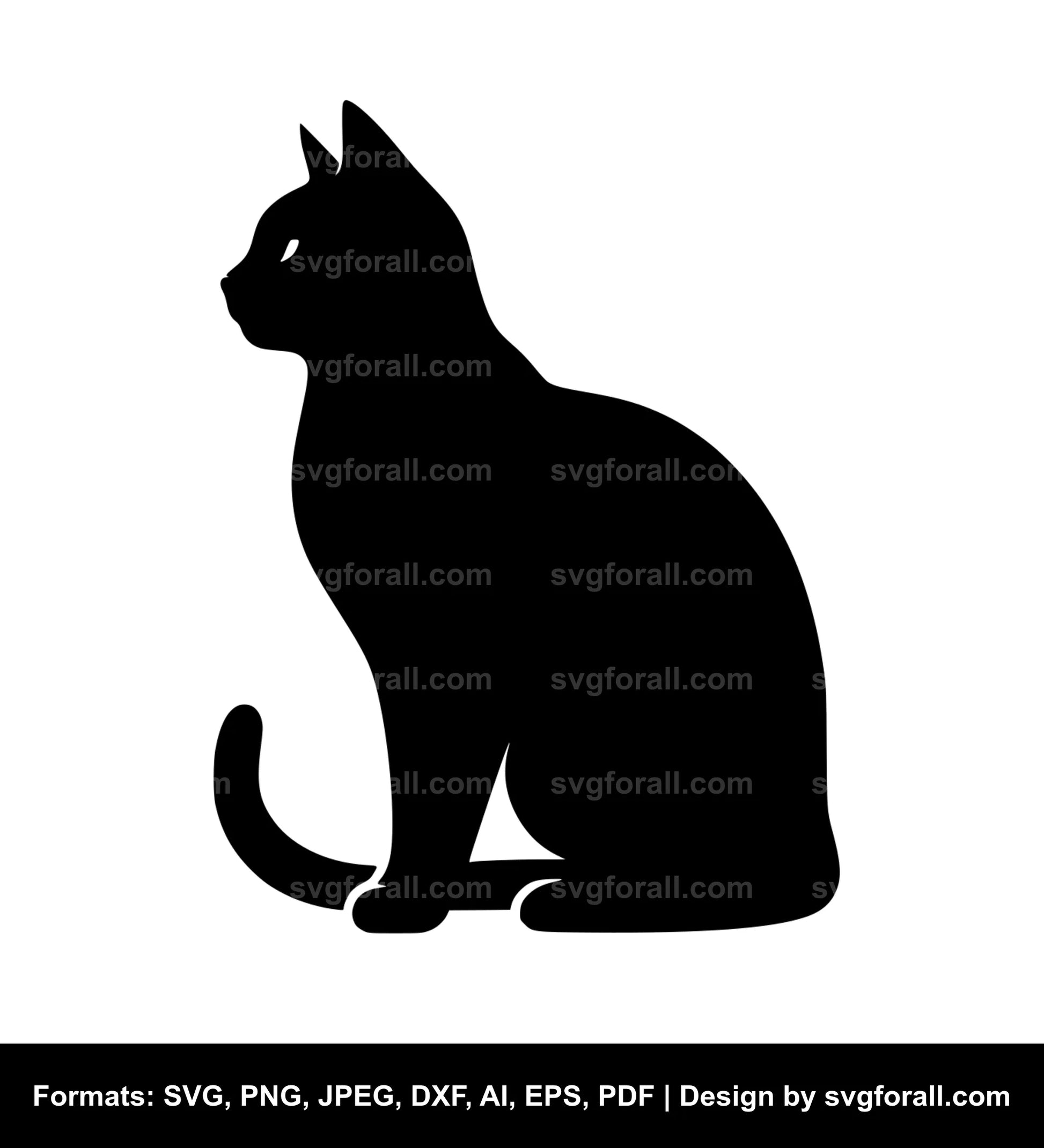 Cat SVG Cricut Cut File