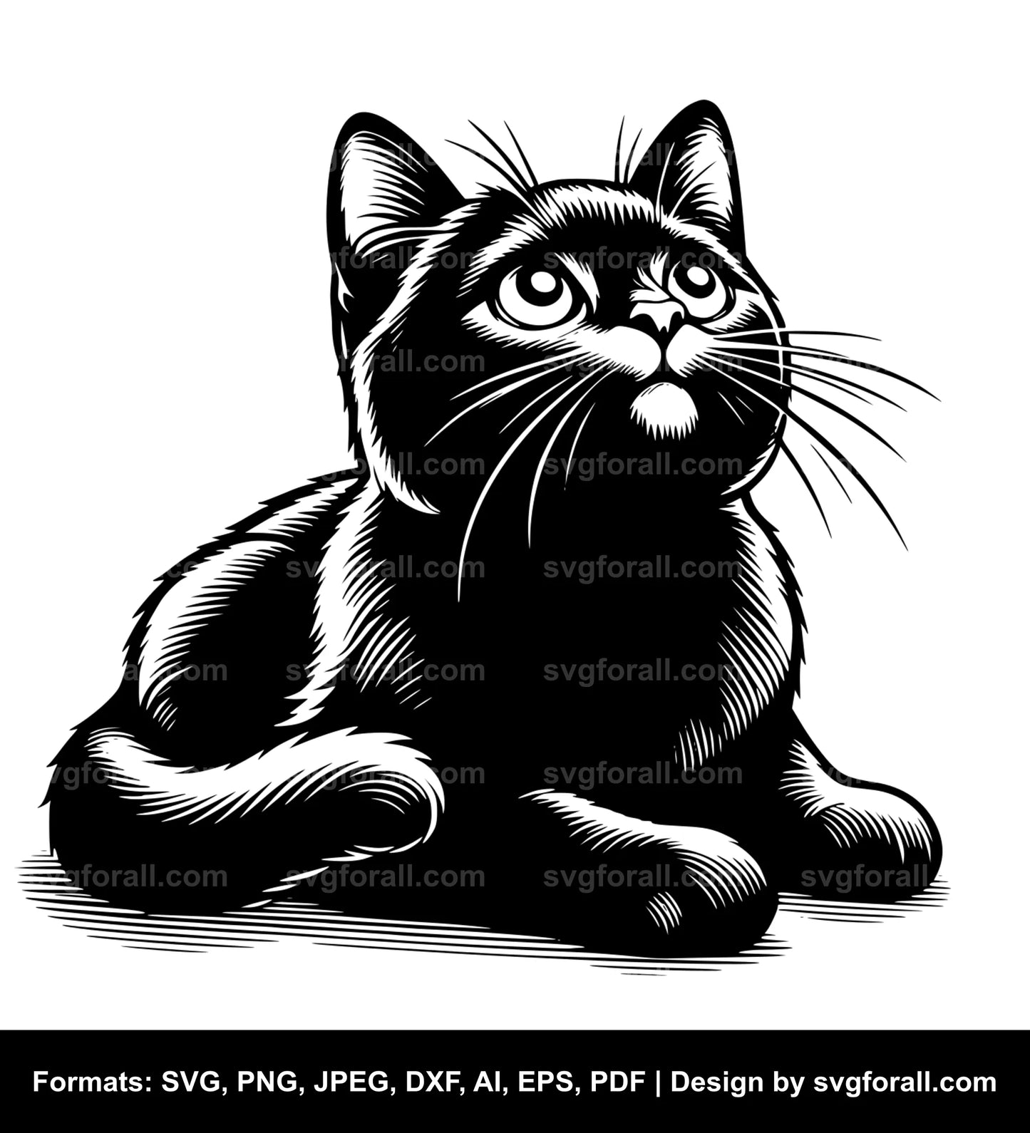 Cat SVG For Diy Projects