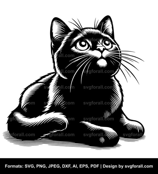 Cat SVG For Diy Projects