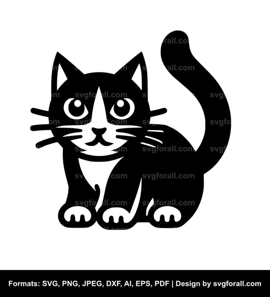 Cat SVG PNG For Print On Demand