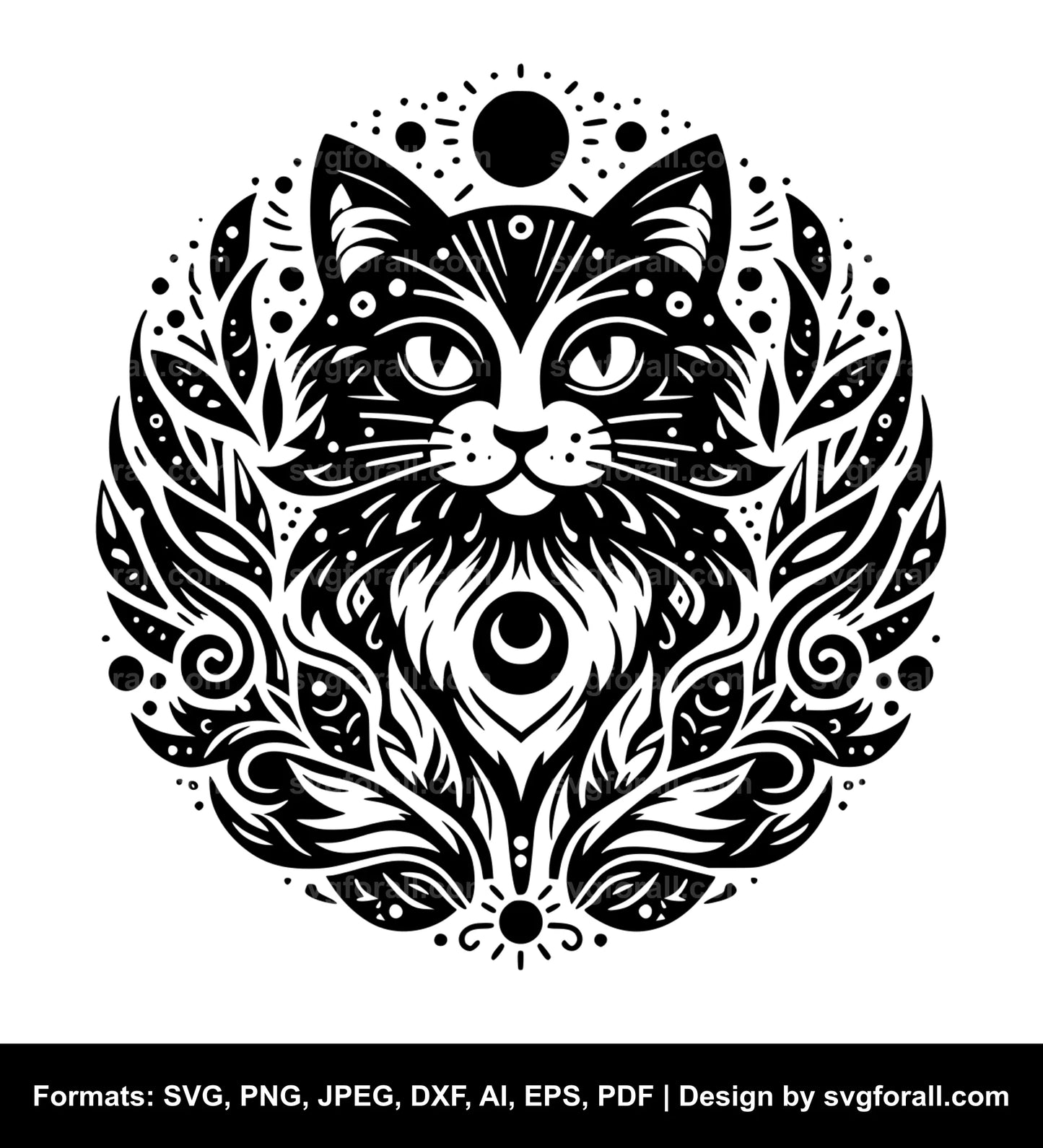 Cat SVG Vector File