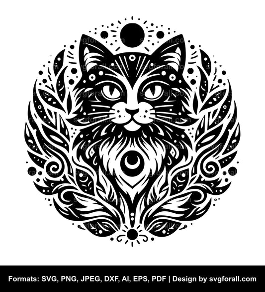 Cat SVG Vector File