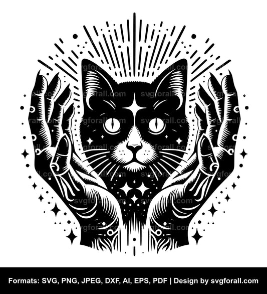 Cat SVG Vector Illustration