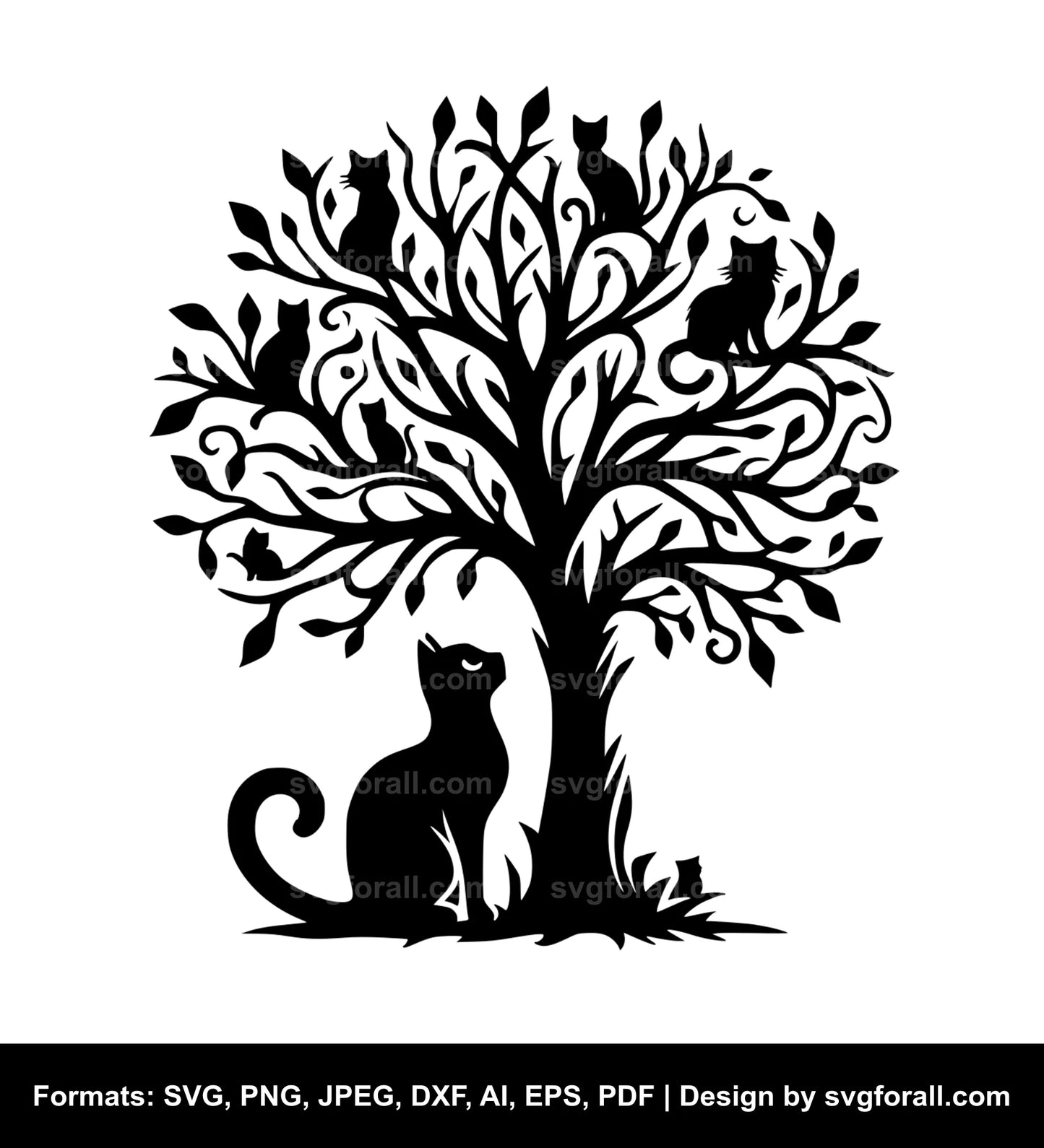 Cat Tree SVG