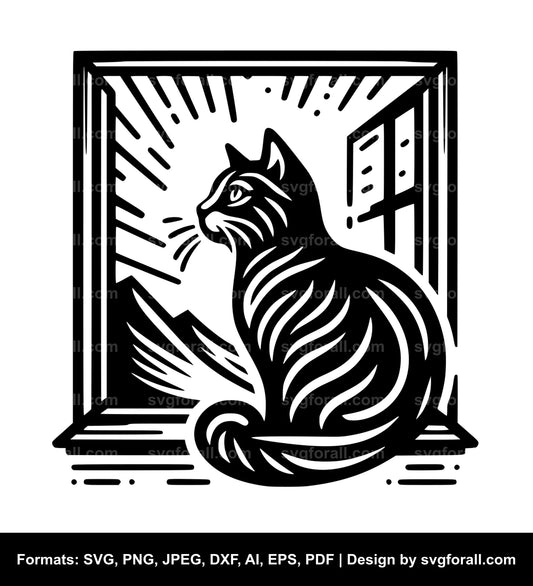 Cat Vector SVG