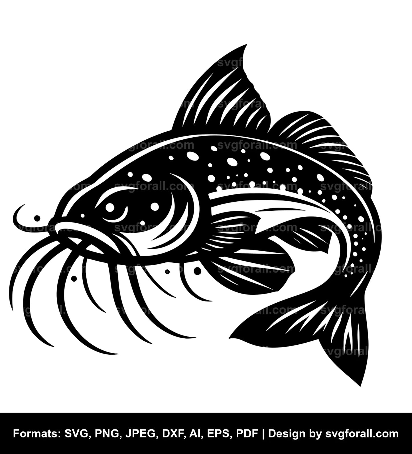 Catfish SVG Vector