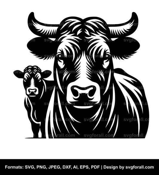 Cattle SVG Design