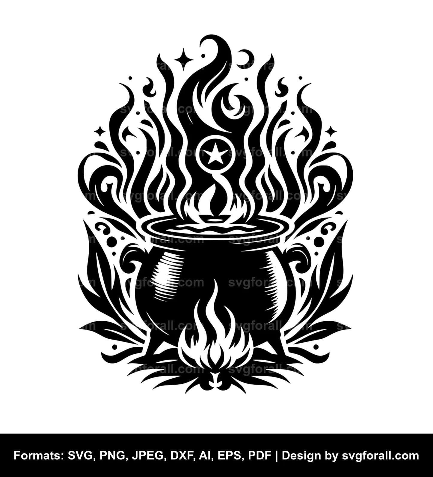 Cauldron Cricut SVG