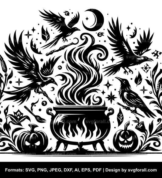 Cauldron SVG Design