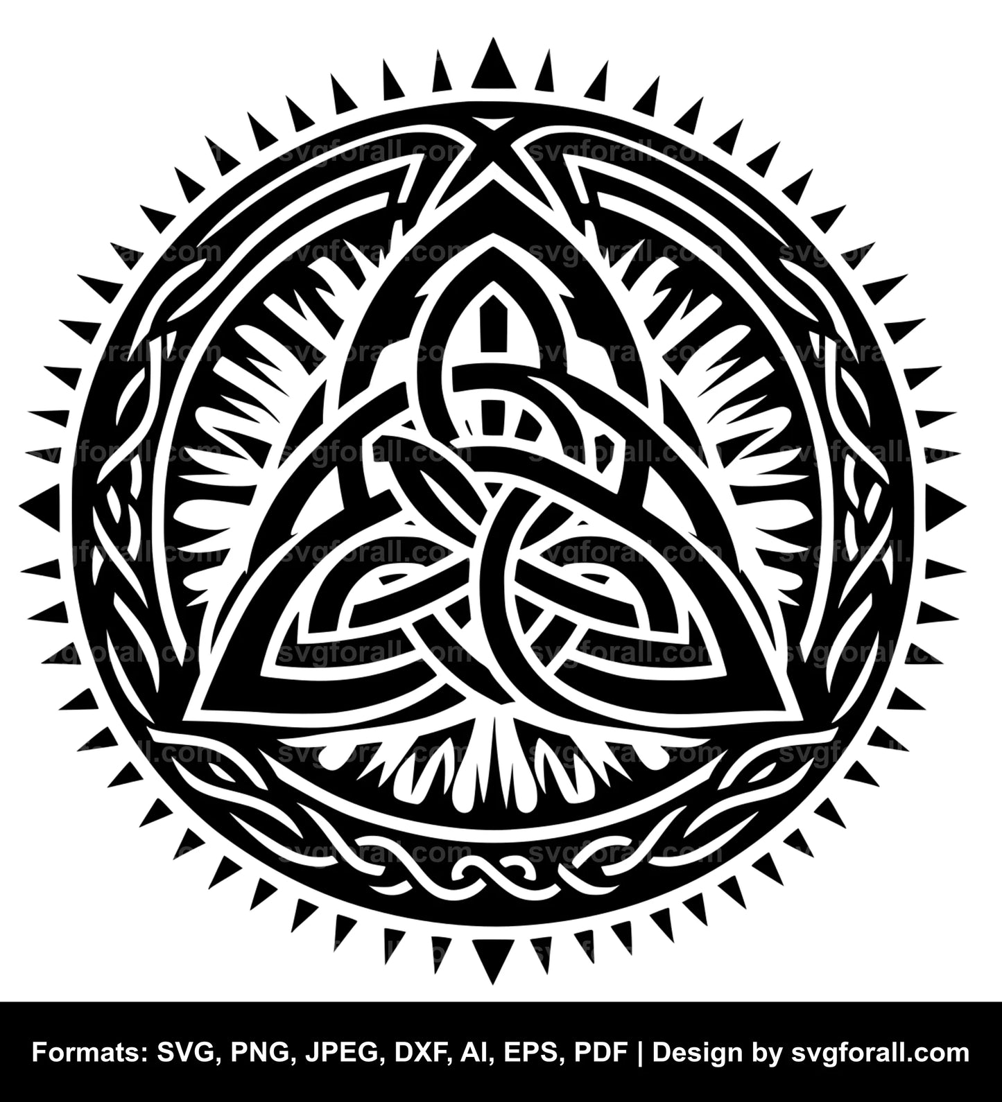 Celtic Black SVG