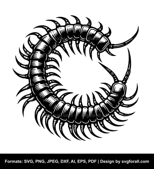 Centipede SVG PNG