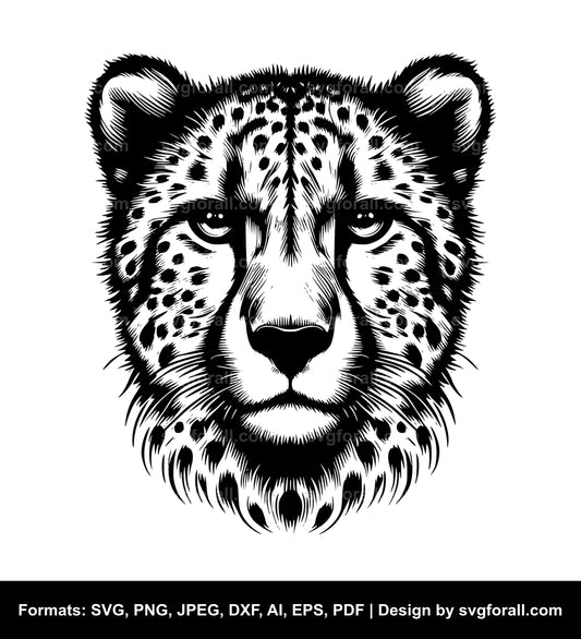 Cheetah SVG File