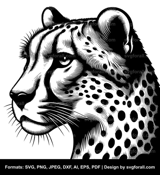 Cheetah SVG PNG