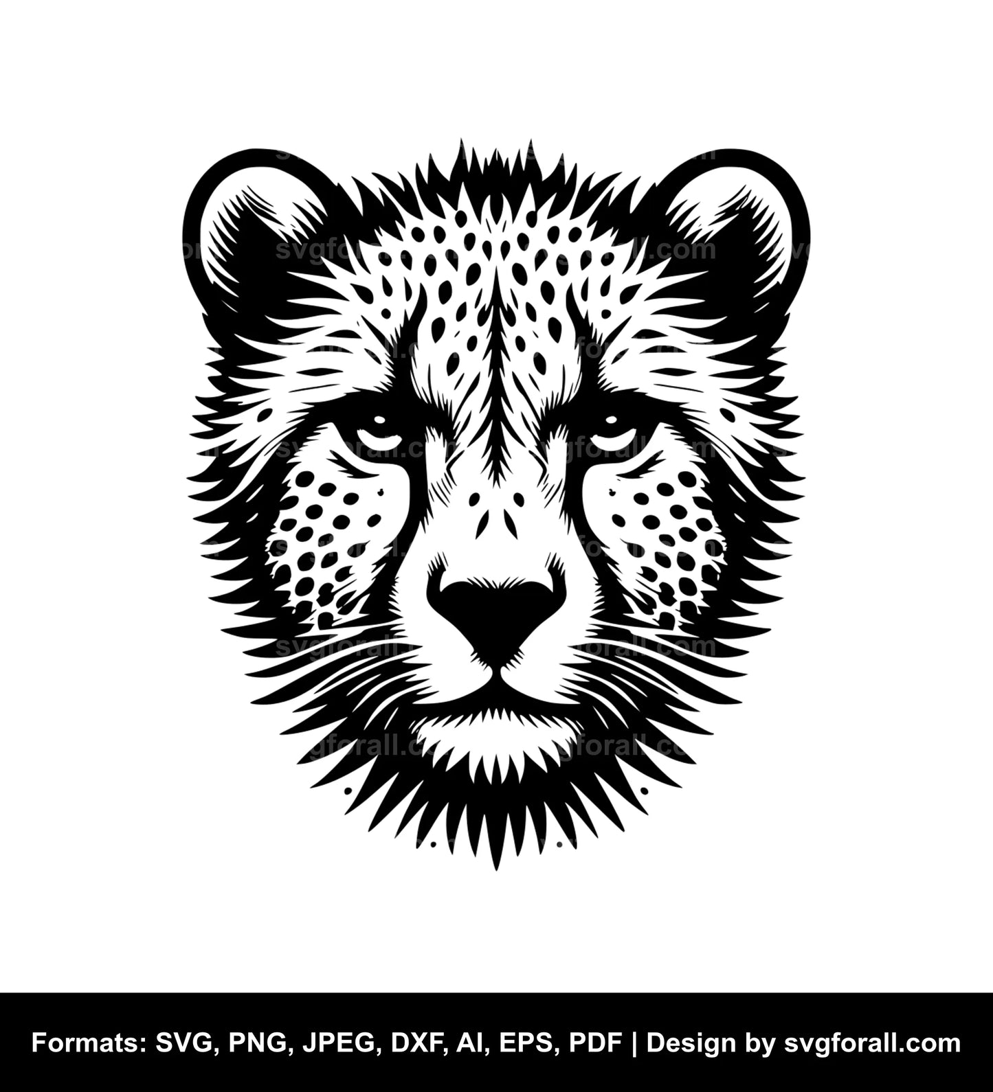 Cheetah Vector SVG