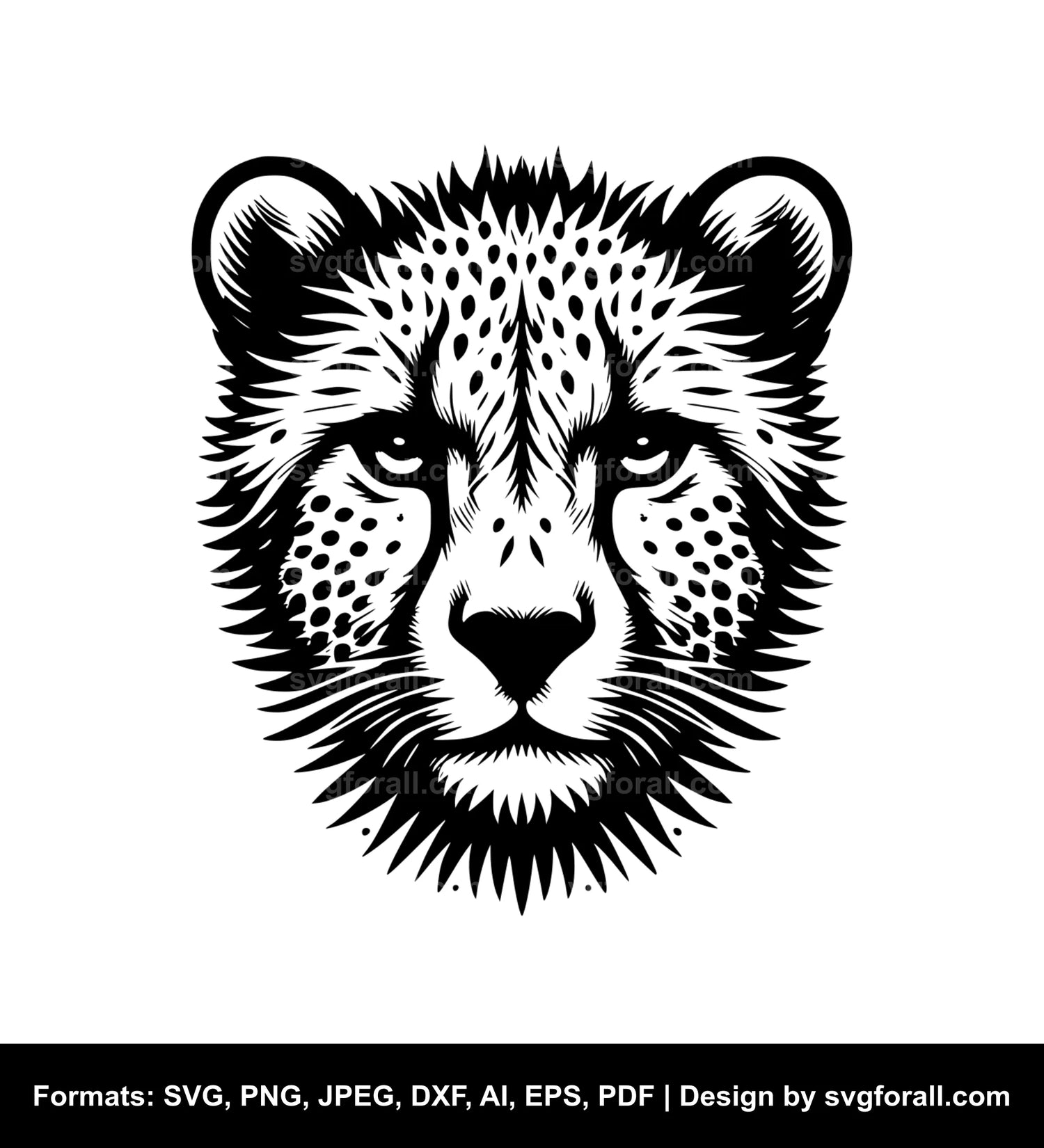 Cheetah Vector SVG