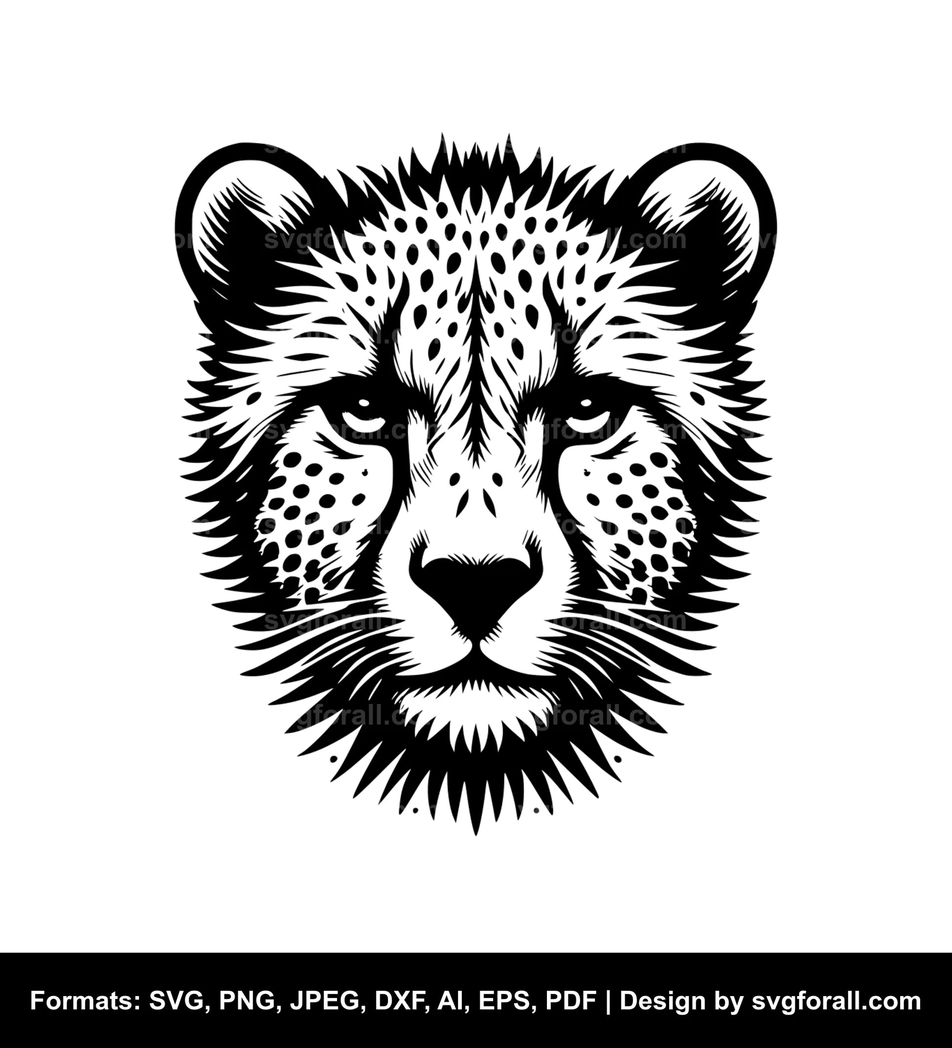 Cheetah Vector SVG