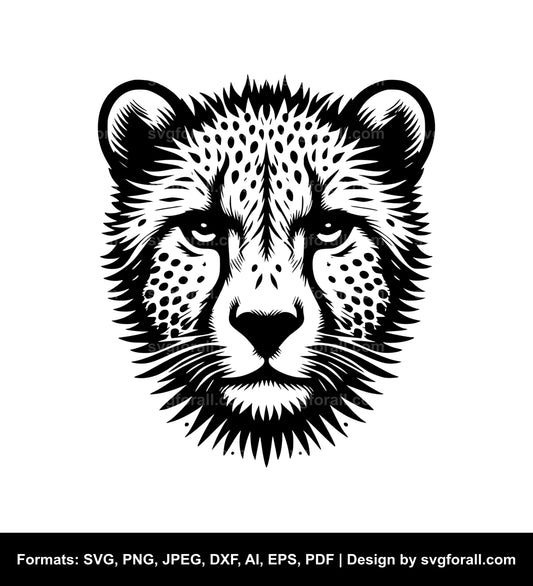 Cheetah Vector SVG