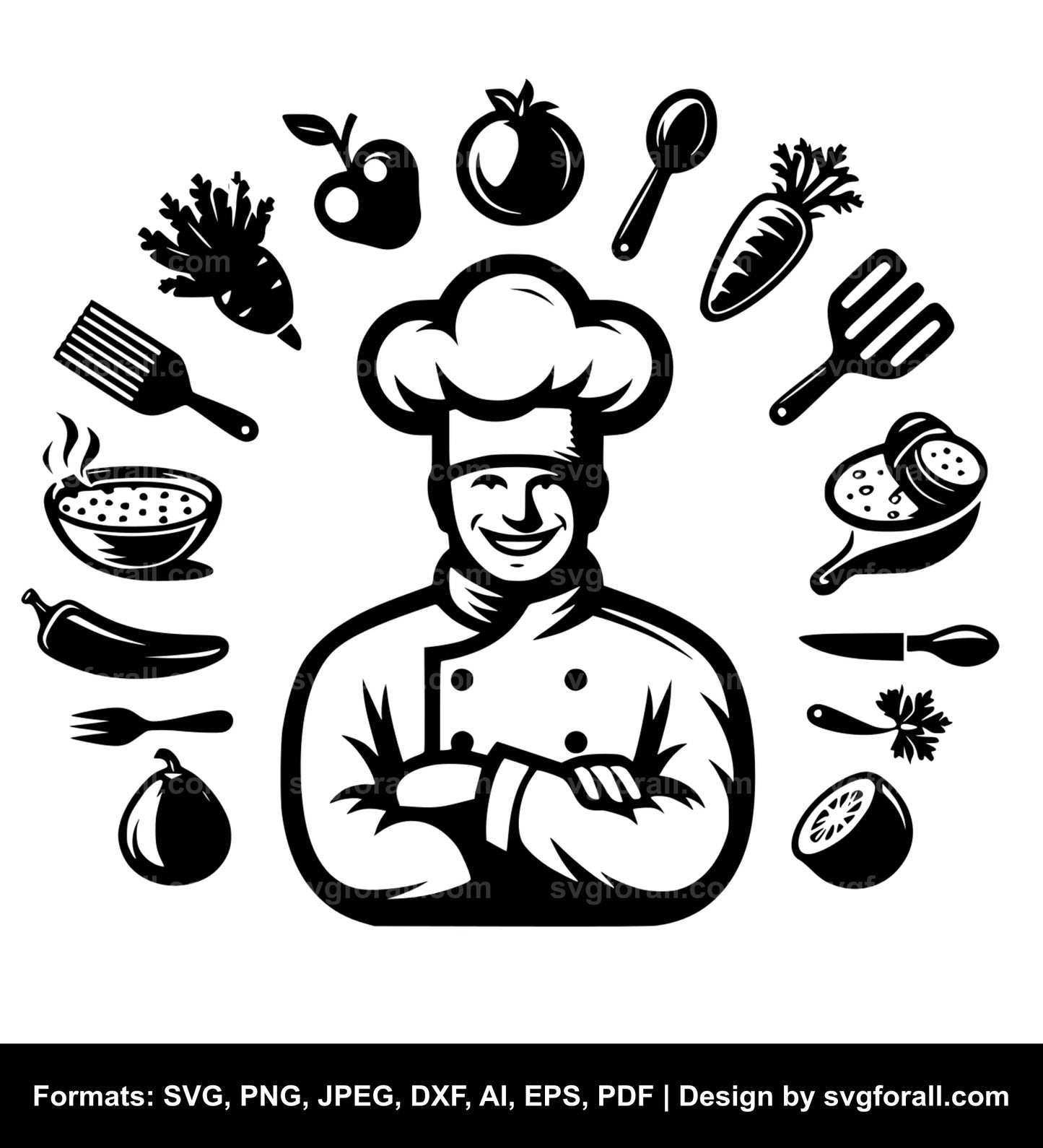 Chef SVG Design