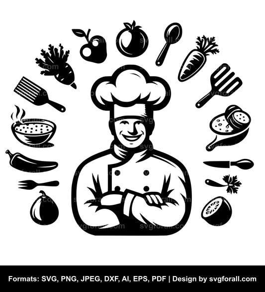 Chef SVG Design