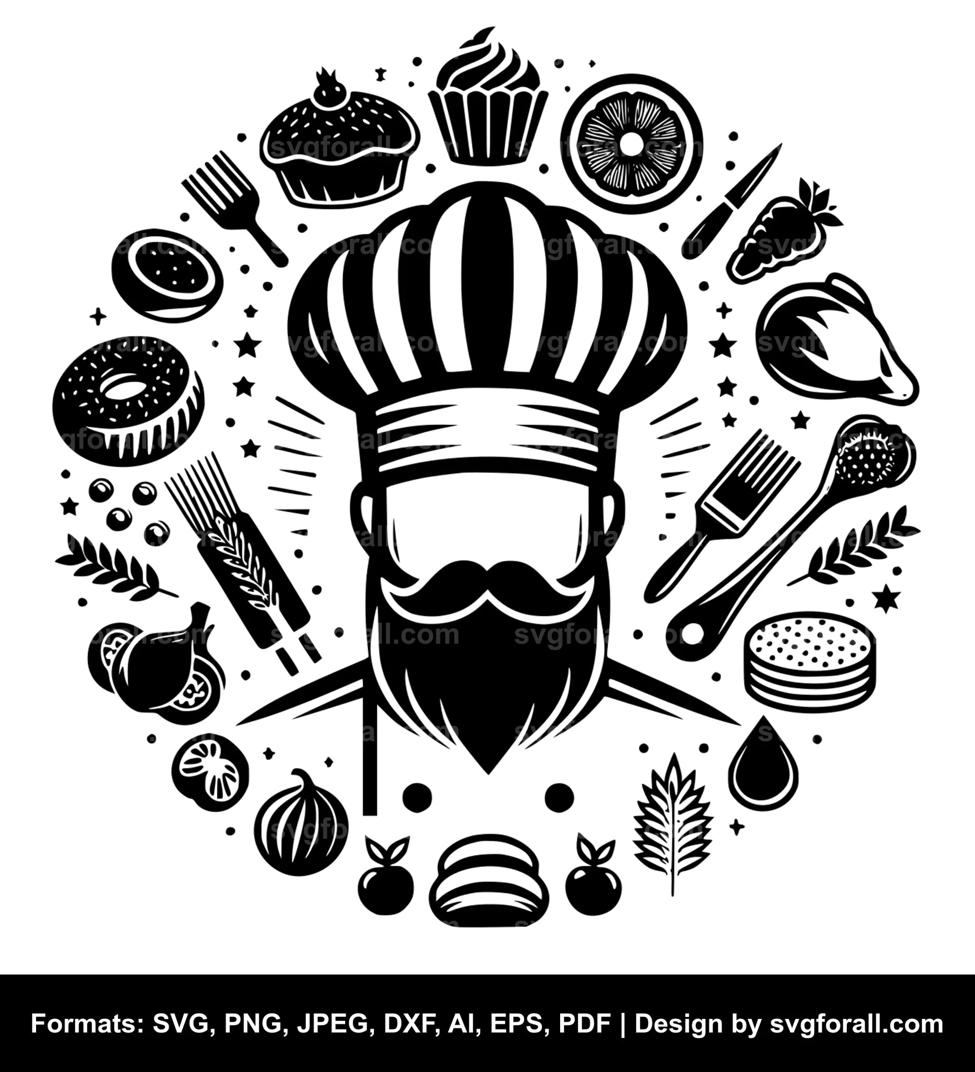 Chef SVG Download