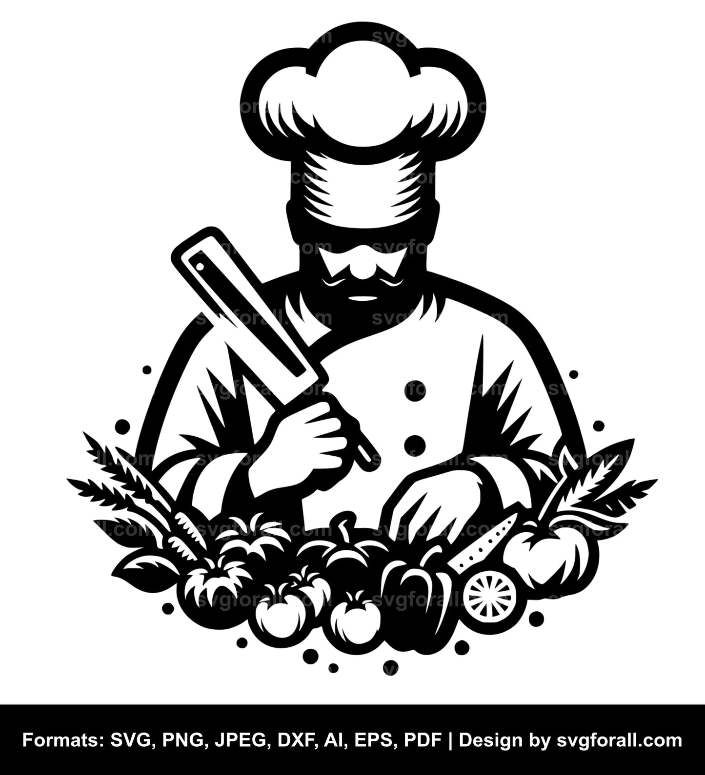 Chef SVG File