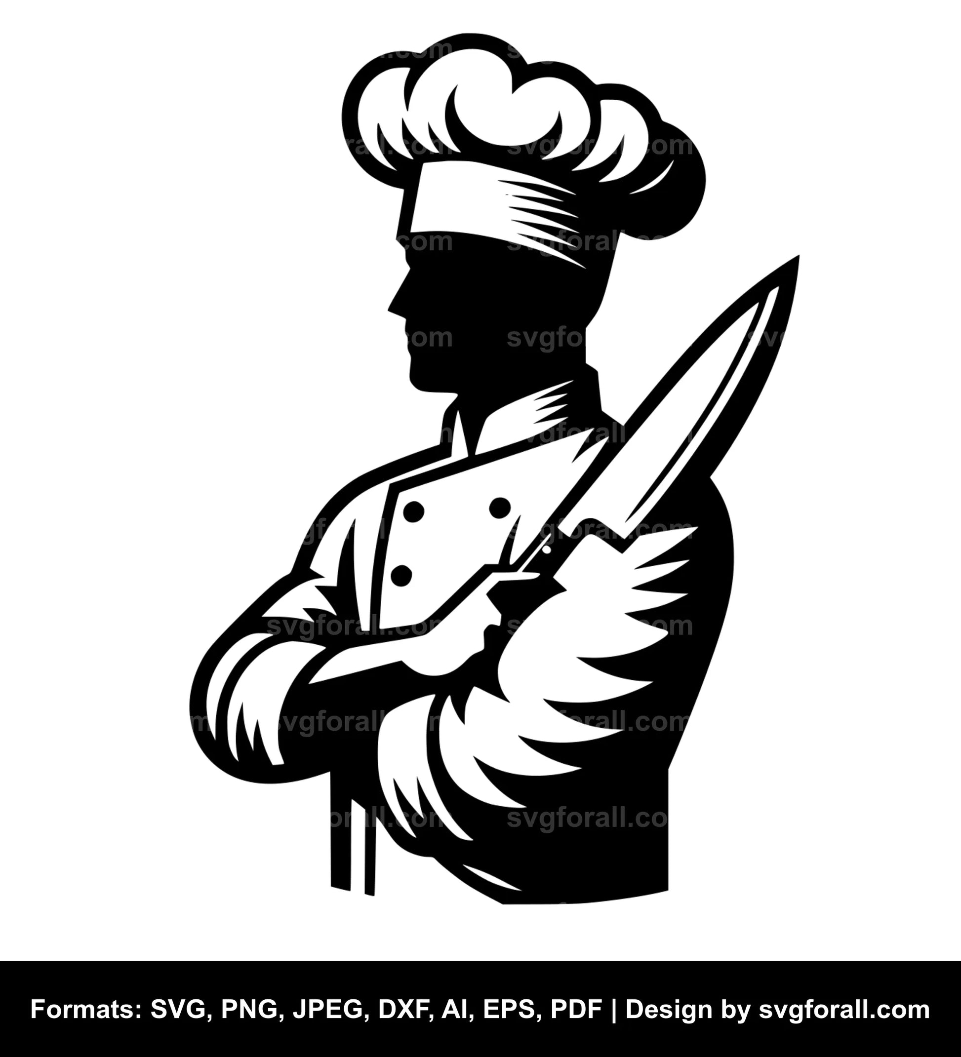 Chef SVG Vector