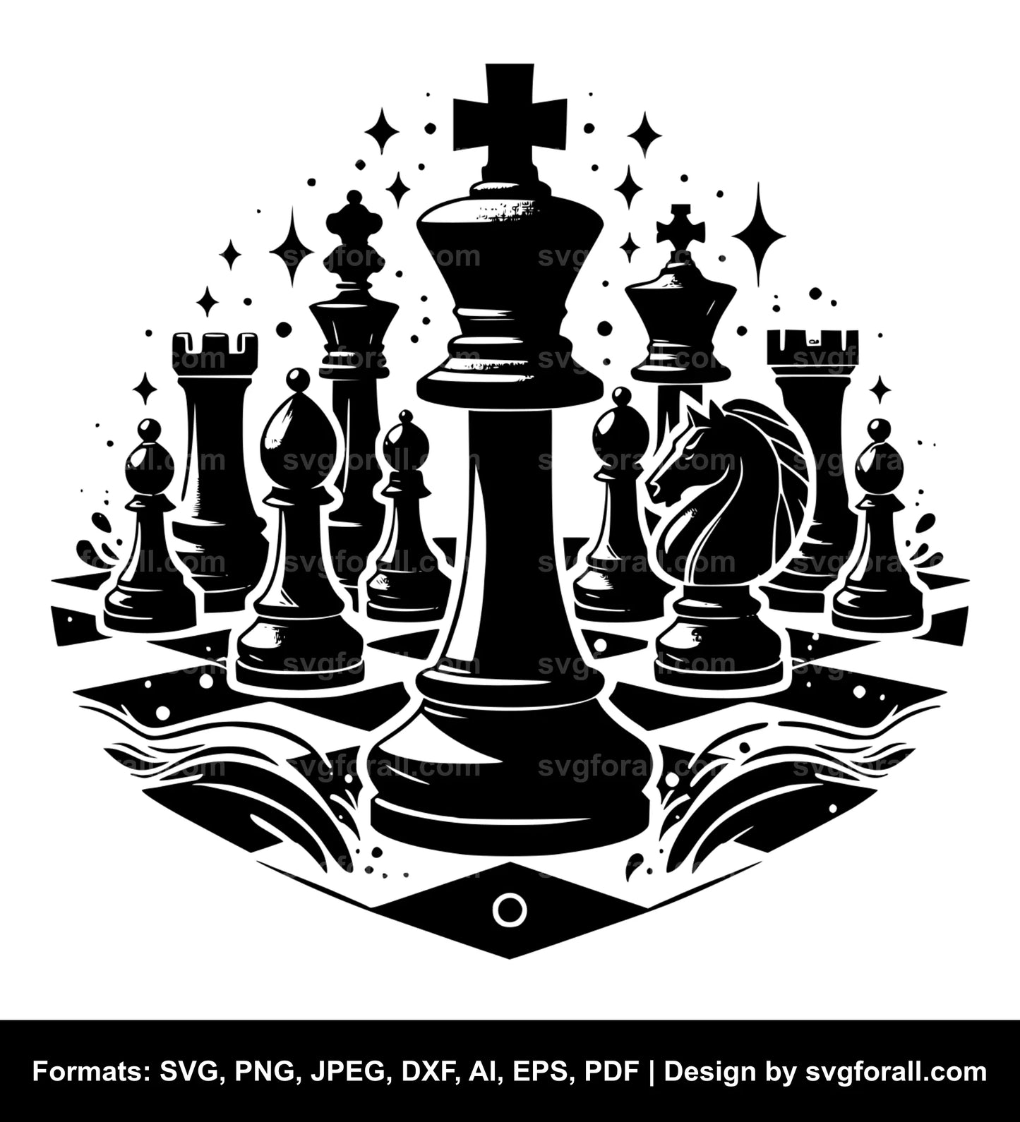 Chess Cricut SVG