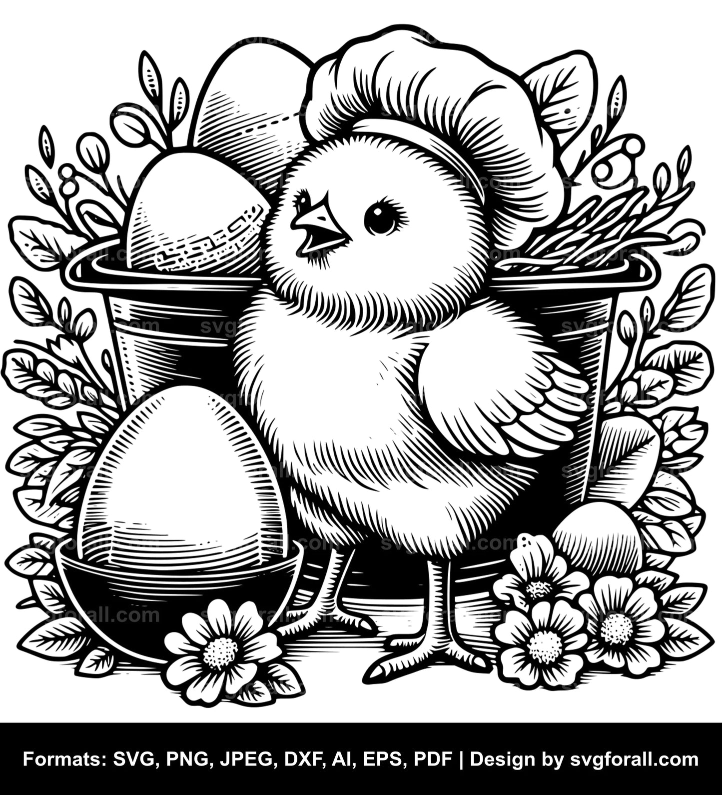 Chick Clipart SVG