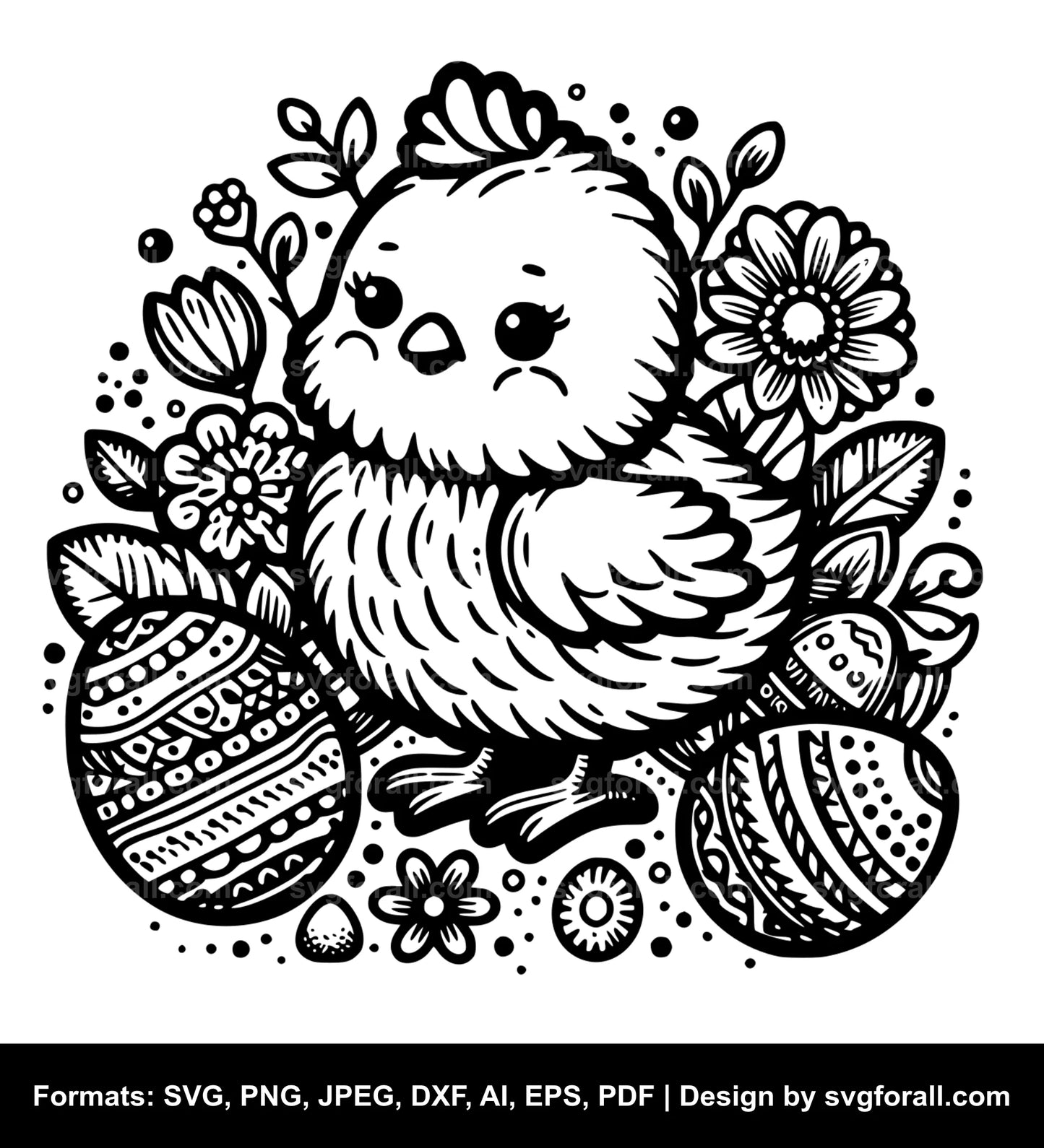 Chick SVG Clipart