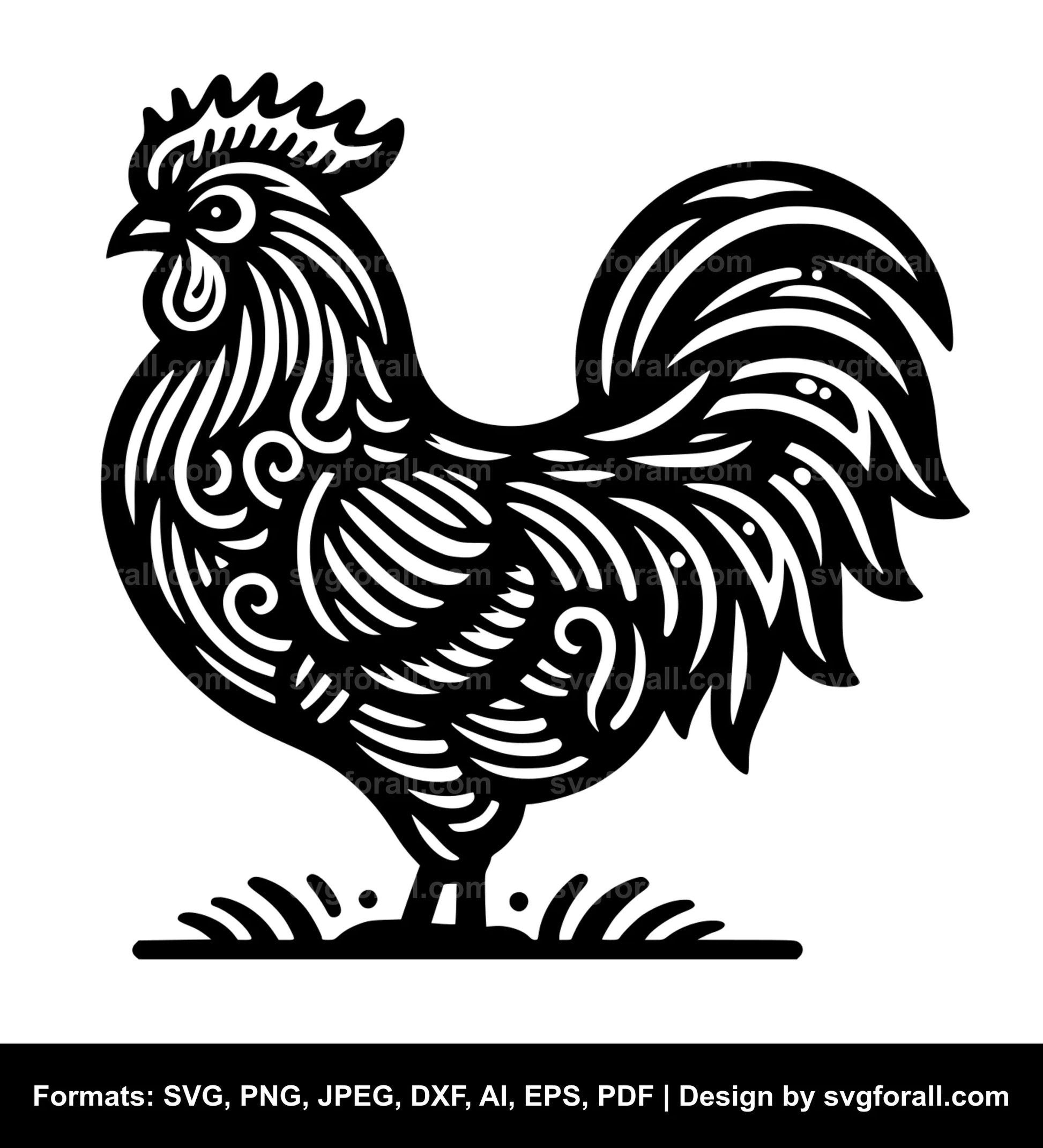 Chicken Cricut SVG