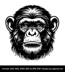 Chimpanzee SVG