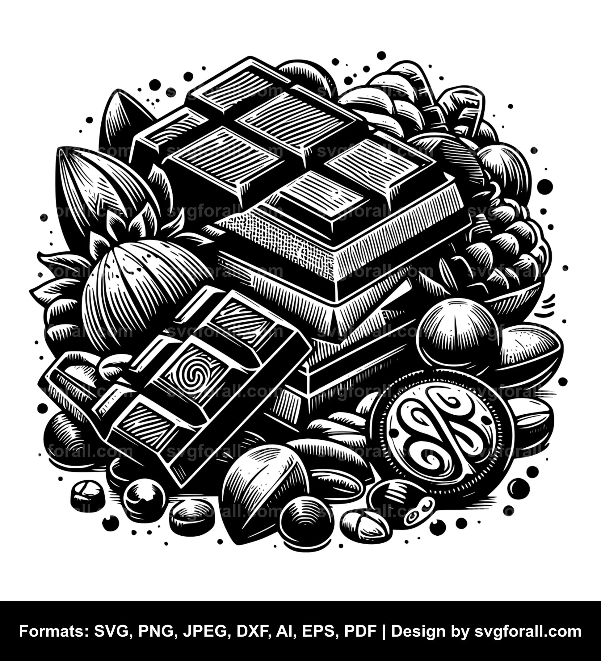 Chocolate SVG Vector