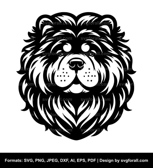 Chow Chow Dog Cricut SVG