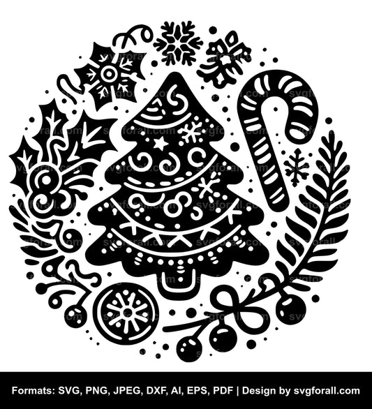 Christmas Cookie SVG Vector