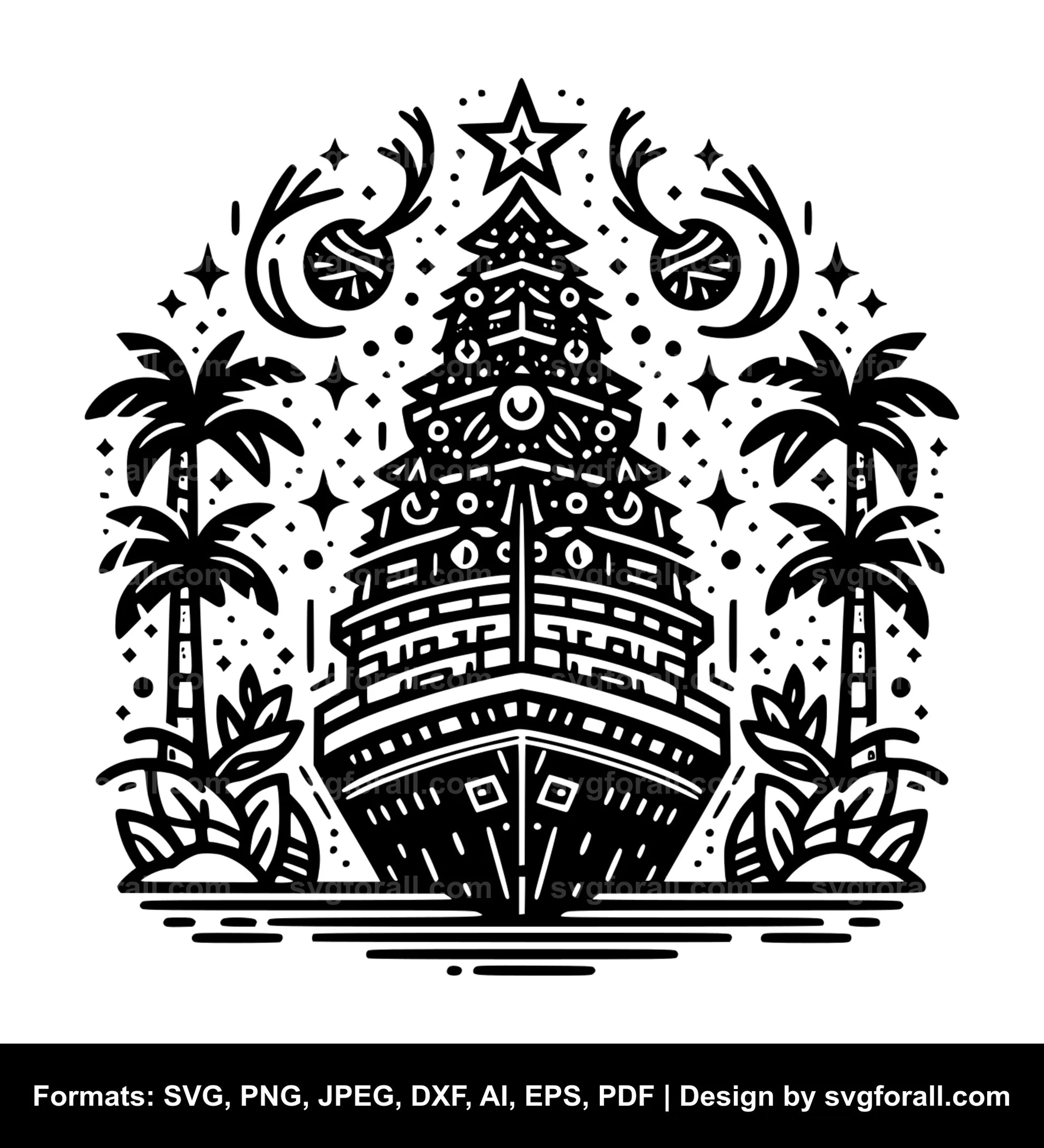 Christmas Cruise Cricut SVG