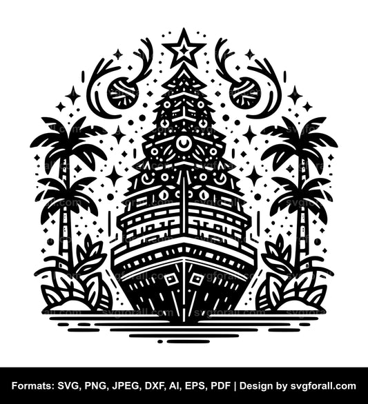 Christmas Cruise Cricut SVG