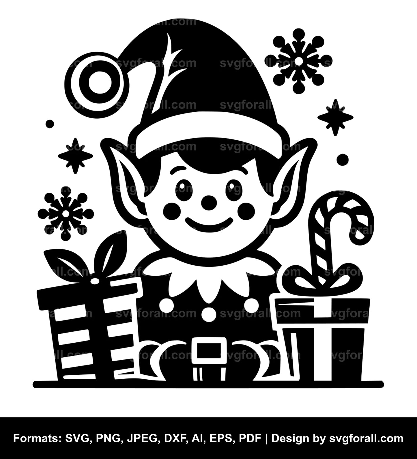 Christmas Elf Cricut SVG