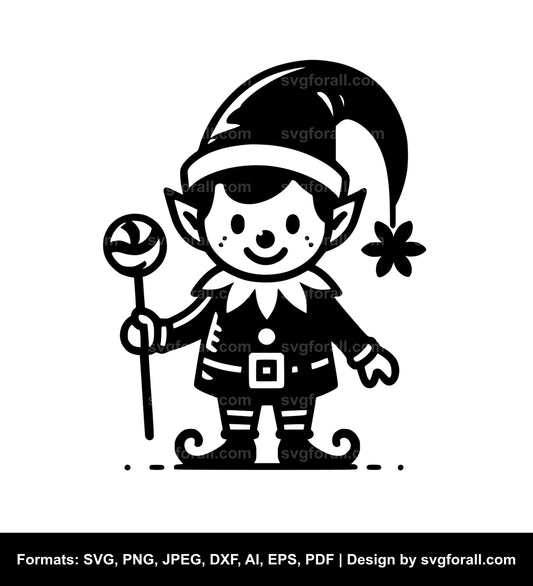 Christmas Elf SVG File